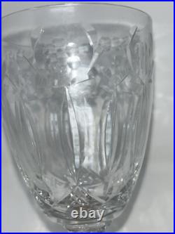 Rock Sharpe BURMA Crystal Water 8 Set Of 4 Wine Glass Set