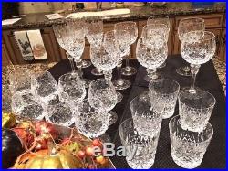 Rogaska Crystal Gallia Set of 5 Old Fashioned/Rocks Glasses 4 Beautiful