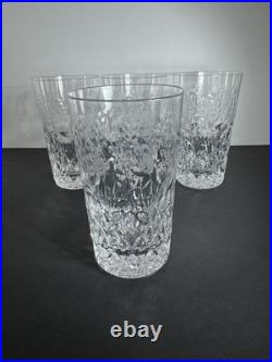 Rogaska Cut Crystal Gallia 4 Highball Glasses Barware Rogaska Cut Crystal Gallia 4 Highball Glasses Barware