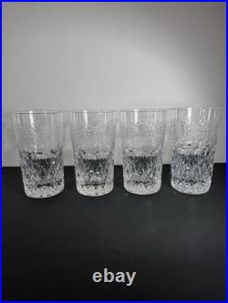 Rogaska Cut Crystal Gallia 4 Highball Glasses Barware Rogaska Cut Crystal Gallia 4 Highball Glasses Barware