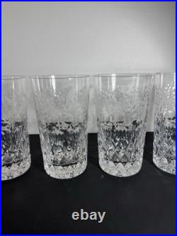 Rogaska Cut Crystal Gallia 4 Highball Glasses Barware Rogaska Cut Crystal Gallia 4 Highball Glasses Barware