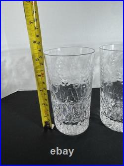 Rogaska Cut Crystal Gallia 4 Highball Glasses Barware Rogaska Cut Crystal Gallia 4 Highball Glasses Barware