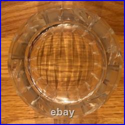 Rogaska Galleria Clear Crystal Lowball Double Old Fashioned Glasses VTG Set 3