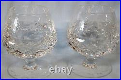 Rogaska Gallia Brandy Goblet Glass 4 1/4, Set of 2