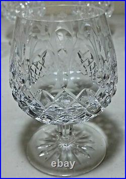 Rogaska Gallia Crystal Brandy Goblet Snifters Glasses SET OF 5