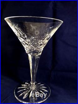 Rogaska Gallia Martini Glass 2pc set in original box MINT Crystal