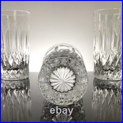 Rogaska Queen Highball Crystal Glasses Set of 12 Elegant Barware Discontinued