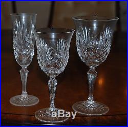 Rogaska Richmond Cut Crystal Wine Glasses Set Of 12