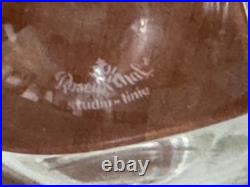 Rosenthal Crystal SKAL CLEAR - Set of 4 Double Old Fashioned 4 1/8