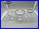 Rosenthal Platinum Band #3200 Set of 34 Glasses 3 Styles One Price