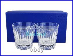 SAINT St. LOUIS Crystal Primo Crystal Tumblers, Set of 2 New Boxed France SAINT St. LOUIS Crystal Primo Crystal Tumblers, Set of 2 New Boxed France