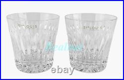 SAINT St. LOUIS Crystal Primo Crystal Tumblers, Set of 2 New Boxed France SAINT St. LOUIS Crystal Primo Crystal Tumblers, Set of 2 New Boxed France