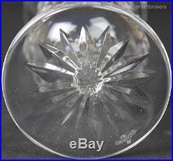 SET 8 Signed Waterford Crystal Lismore 6 1/2 Iced Tea Beverage Art Glass Goblet