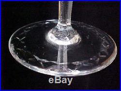 (SET OF 10) Rogaska Crystal GALLIA 8 1/4 WINE HOCK Goblet Glass EXCELLENT