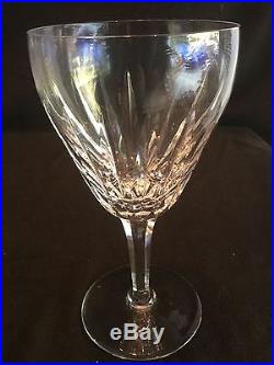 Set Of 10 Stuart Crystal England Claridge Water Goblet Glasses