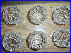 SET OF 10 WATERFORD CRYSTAL MILLENNIUM COLLECTION BALLOON WINE GOBLETS