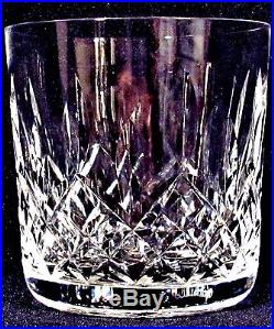 Set Of 12 Waterford Lismore Cut Crystal 3&3/8tall Old Fashioned Tumbler Glasses