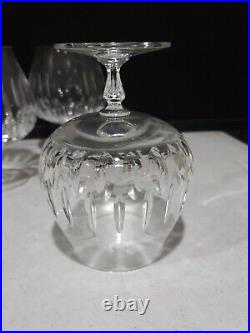 SET OF 4- Mikasa Interlude TS-110 Full Lead Crystal Brandy Snifters NEVER USED