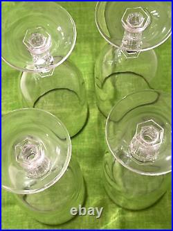 SET OF 4 WATERFORD CRYSTAL METROPOLITAN PLATINUM ICED BEVERAGE GLASSES Ireland