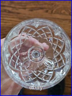 SET OF 6 Waterford Lismore Crystal Hock Balloon Wine Glasses 8oz