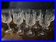 SET OF 8 CRISTAL D’ARQUES PARIS WINE GLASSES ELEGANT CRYSTAL- 7 1/8 Tall