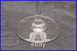SET of 10 Baccarat France Crystal White Wine Goblets Glasses Chambolle 5 Tall SET of 10 Baccarat France Crystal White Wine Goblets Glasses Chambolle 5 Tall