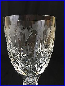 SET of 12 ROGASKA CRYSTAL-QUEEN PATTERN-9 1/4 WATER GOBLET WITH STORAGE CASE