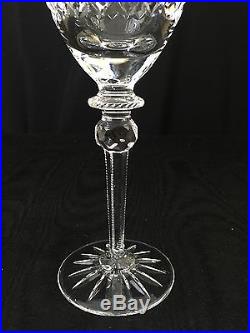 SET of 12 ROGASKA CRYSTAL-QUEEN PATTERN-9 1/4 WATER GOBLET WITH STORAGE CASE