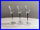 SET of 3 Orrefors INTERMEZZO BLUE Teardrop Schnapps Shot Apéritif Glasses