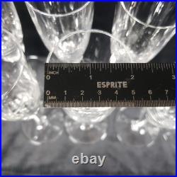 SPIEGELAU Crystal Wine Glasses 1985 Retired GISELLE PARTY Pattern Set Of 8
