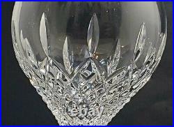 STUART Crystal Manhattan Wine Glasses 7¼ Set Of 4 Marked Discontinued Pattern