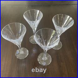 STUART Symphony Claret Wine Glasses 7 3/4 Set of 4