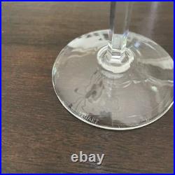 STUART Symphony Claret Wine Glasses 7 3/4 Set of 4