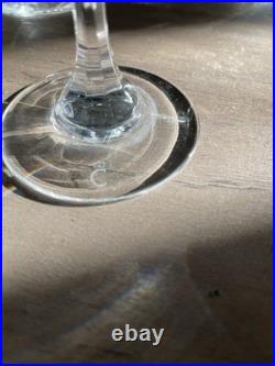 STUNNING & RARE Vintage Christinenhutte Crystal Goblets, Unused Mint, Set of 3 STUNNING & RARE Vintage Christinenhutte Crystal Goblets, Unused Mint, Set of 3
