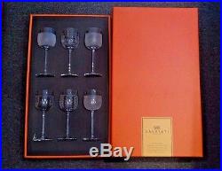 Salviati Wine Glasses Set of 6 Stems Fine Italian Crystal VHTF