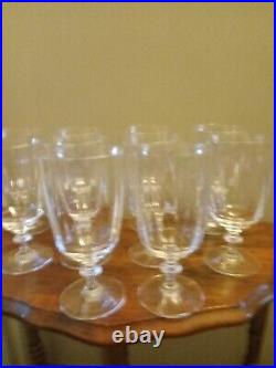 Set 10 Southern Living 7 Crystal Gallery Collection Iced Tea Glass. Excellent
