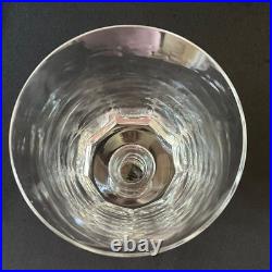 Set 10 Vintage Crystal Glassware Fostoria Dolly Madison Water / Wine Goblet 6.5