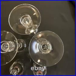 Set 10 Vintage Crystal Glassware Fostoria Dolly Madison Water / Wine Goblet 6.5