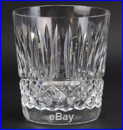Set 10 WATERFORD Deep Cut Irish Crystal TRAMORE Double Old Fashioned Glasses SMS