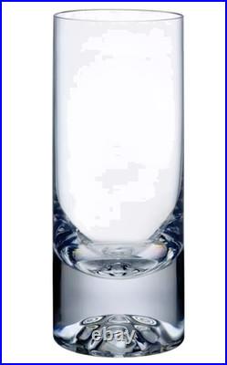 Set 3 Nude Shade Skull In Bottom Highball Glass Tumbler Lead-free Crystal Xlnt