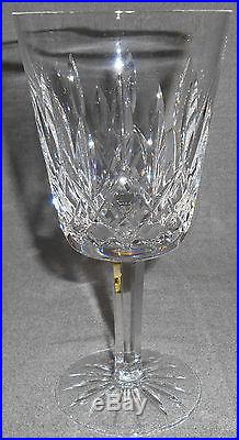 Set (3) Waterford Crystal LISMORE PATTERN 8 oz Water Goblets