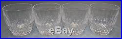 Set 4 Waterford Colleen 9 oz Old Fashioned Rocks Glass Crystal LowithHigh Ball