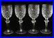 Set 4 Waterford Ireland Crystal Claret Red Wine Goblet 7 1/8 Powerscourt