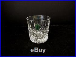 Set 6 Waterford Crystal Old Fashioned Whiskey Tumbler Glasses Lismore Marked