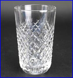 Set 8 VTG WATERFORD Deep Cut Irish Crystal ALANA 12 oz Flat Tumbler Glasses SMS
