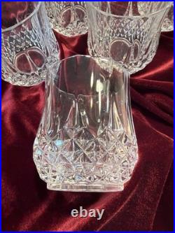 Set If 8 Vintage Cristal D'Arques Durand Longchamp Lead Crystal Drinking Glass