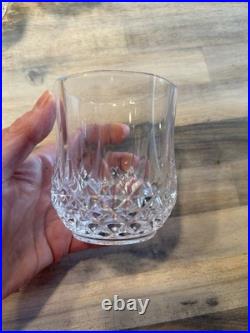 Set If 8 Vintage Cristal D'Arques Durand Longchamp Lead Crystal Drinking Glass