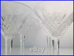 Set Lot 4 Waterford Crystal Colleen Tall 6 1/8 Stem Martini Bar Glass FREEUSHIP