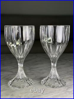 Set Of 10 Mikasa Park Lane Crystal Wine Glasses Water Goblet 6 3/4 Full Lead Set Of 10 Mikasa Park Lane Crystal Wine Glasses Water Goblet 6 3/4 Full Lead