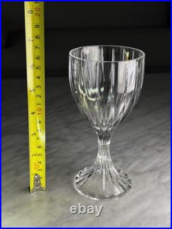 Set Of 10 Mikasa Park Lane Crystal Wine Glasses Water Goblet 6 3/4 Full Lead Set Of 10 Mikasa Park Lane Crystal Wine Glasses Water Goblet 6 3/4 Full Lead
